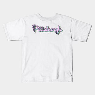 Pittsburgh Retro Kids T-Shirt